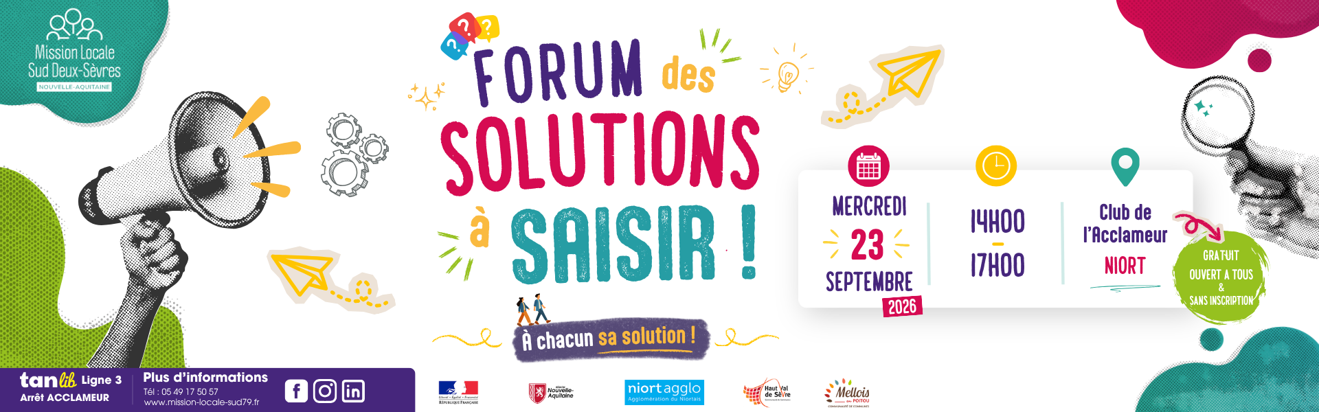 Forum des Solutions à Saisir